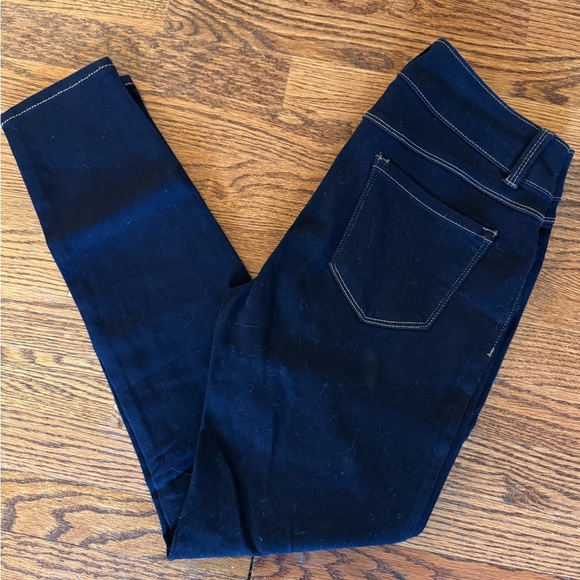 d Jeans High Rise Dark Wash Skinny Jeans Size 10 - Picture 1 of 5